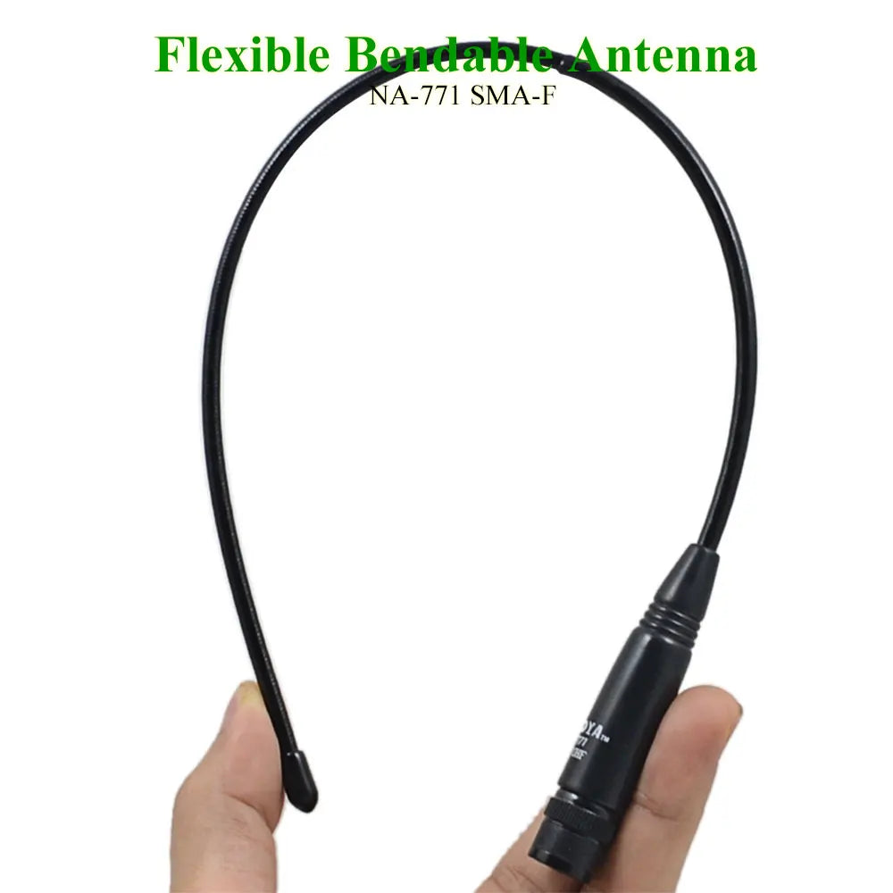 100% Original Nagoya NA-771 BNC Antenna 144/430Mhz Walkie Talkie Antenna For IC-V8 IC-V82 IC-V85 TK308 Two Way Radio