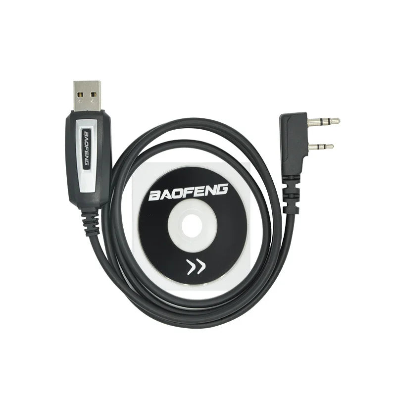 Baofeng USB Programming Cable UV-5R Walkie Talkie Coding Cord K Port Program wire for BF-888S UV-82 UV 5R Accessories