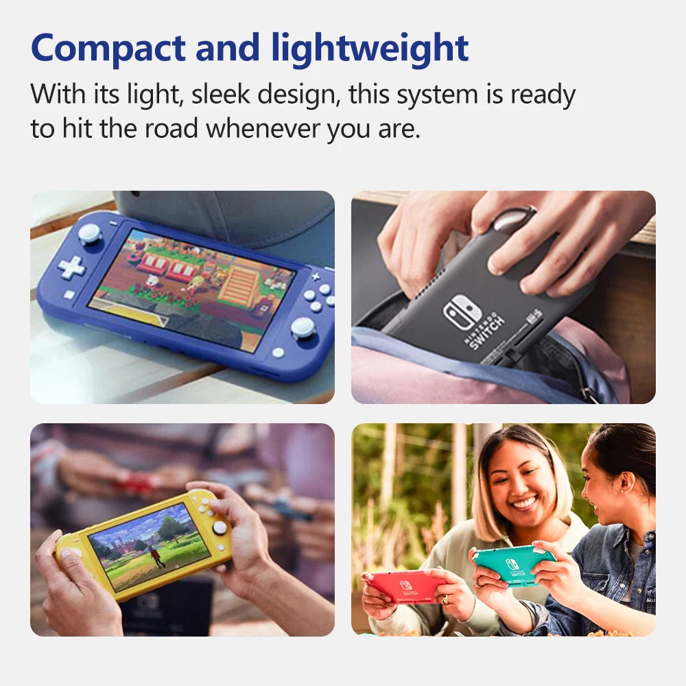 Nintendo Switch Lite Handheld Game Console 275g Lightweight and Portable Built in Joy Con Controller Multiple Color Option