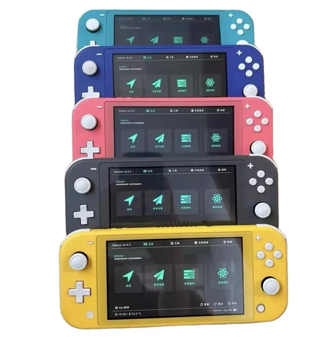 Hacked Portable Handheld Video Game Console NS System For Switch Lite Multicolor Optional Built-in Raspberry Pi crack chip