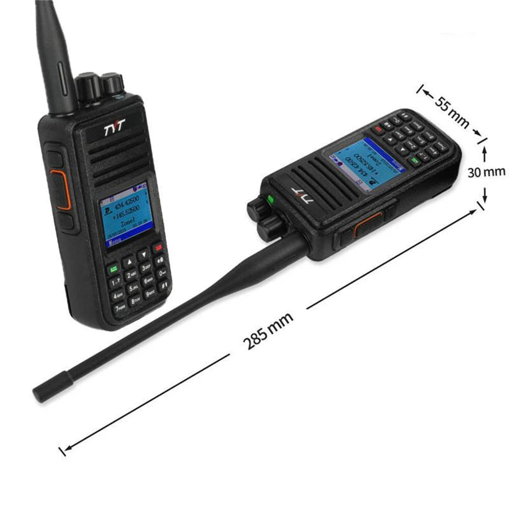 TYT NEW AES256 Encryption MD-UV380/390  Digital Walkie Talkie VHF UHF Dual Band Waterproof Radio GPS Ham Radio DMR Walkie Talkie